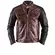 HELSTONS Cruiser lederjacke marron/noir