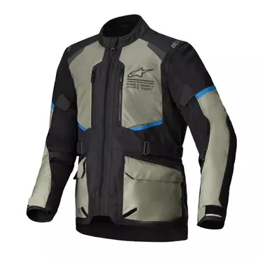 ALPINESTARS Andes Air Drystar® jacke Black / Laurel Grey / Bright Blue