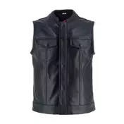 Helstons West жилет Black Черный