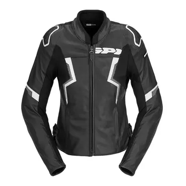 Spidi Evorider 3 Lady Leather мотокуртка Black White Белый