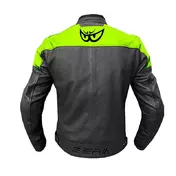 Berik Lj Sport Classic Leather мотокуртка Yellow Желтый