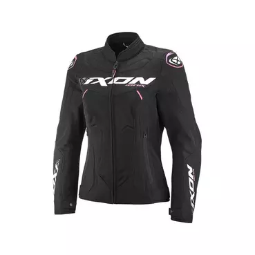 Ixon Ionix Lady мотокуртка Black Pink Розовый