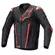 Alpinestars Fusion Leather мотокуртка Black Red Fluo Красный