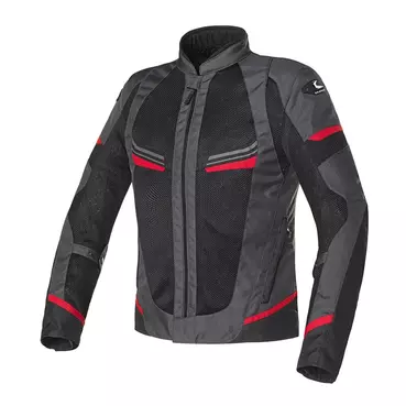 Clover Airjet 5 мотокуртка Grey Red Black Серый