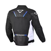 Macna Tazar 2.0 мотокуртка Black White Blue Синий