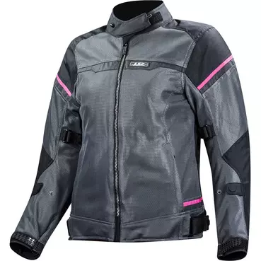Ls2 Riva Lady мотокуртка Black Dark Grey Pink Серый