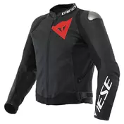 Dainese Sportiva Leather мотокуртка Black Черный