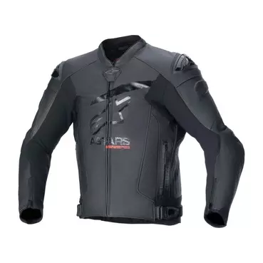 Alpinestars Gp Plus R V4 Airflow Leather мотокуртка Black Черный