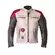 HELSTONS Tracker lederjacke White / Black / Red