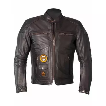 HELSTONS Tracker lederjacke Черный