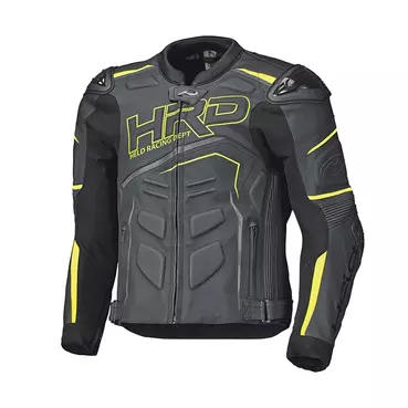 Held Safer 2 Leather мотокуртка Black Yellow Желтый