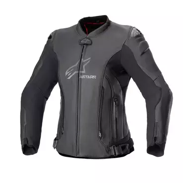 Alpinestars Stella Gp Plus V4 Leather мотокуртка Black Черный