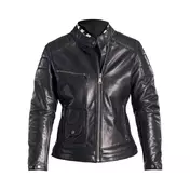 Helstons Laureen Leather мотокуртка Black Черный