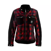 Helstons Genesis Air Canvas Lady мотокуртка Red Красный