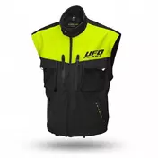 UFO Taiga With Protections jacke Черно-желтый