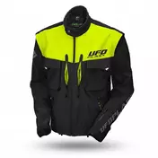 UFO Taiga With Protections jacke Черно-желтый