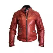 Helstons Pat Women's Leather мотокуртка Red Красный