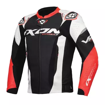 Ixon Vortex 3 мотокуртка White Red Красный