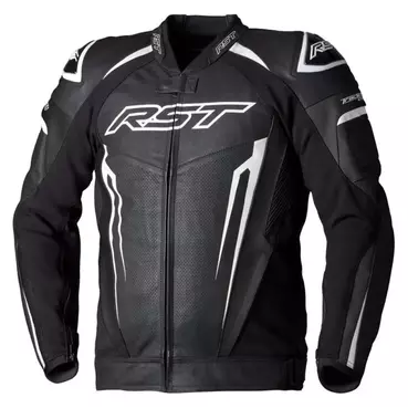 RST Tractech Evo 5 CE lederjacke Черно-белый