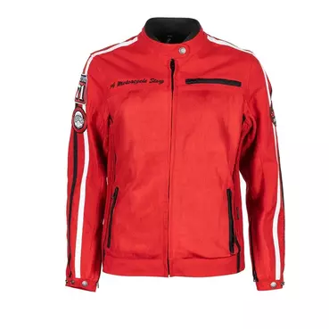 Helstons Queen Mesh Lady мотокуртка Red Красный
