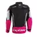 Ixon Striker Air Kid мотокуртка Black White Fuchsia Розовый