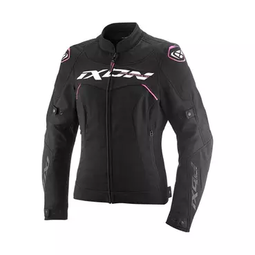 Ixon Meteor 31 Lady мотокуртка Black Fuchsia Розовый