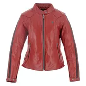 Helstons Victoria Lady Leather мотокуртка Red Красный