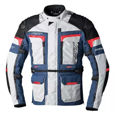 RST Pro Series Adventure-X CE jacke Silver / Blue / Red