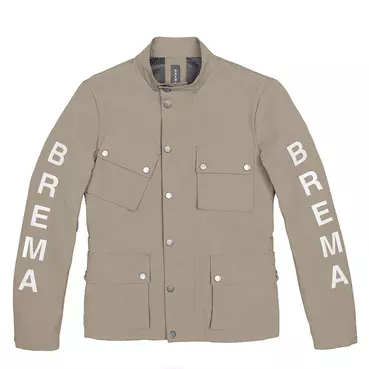 Brema Silver Vase Man мотокуртка Beige Бежевый