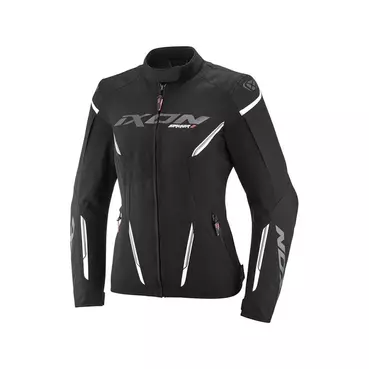 Ixon Striker 2 Lady мотокуртка Black White Белый