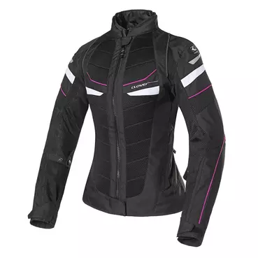 Clover Rainjet 2 Wp Lady мотокуртка Black Fuchsia Желтый