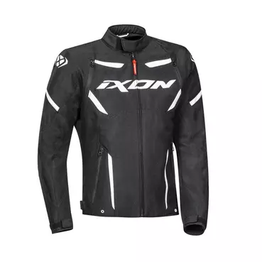 Ixon Striker мотокуртка Black White Белый