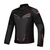 Ixon Caliber мотокуртка Black Anthracite Orange Оранжевый