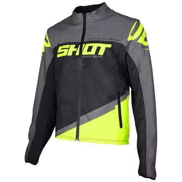 Shot Softshell Lite jacke NeonYellow / Grey