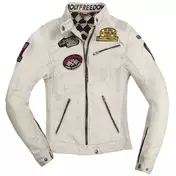 Women's Holyfreedom Waxed Off мотокуртка White Белый