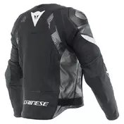 Dainese Avro 5 Leather мотокуртка Black White Белый