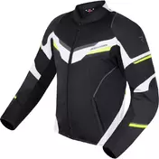 REBELHORN Flux jacke Black / Ice / Neon Yellow