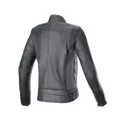 Alpinestars Stella Dyno Leather мотокуртка Black Grey Серый