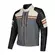RUSTY STITCHES Steve lederjacke Black / Beig / Grey / Maroon