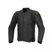 Alpinestars Dusk Leather мотокуртка Black Laser