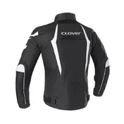 Clover Airblade 4 мотокуртка Black White Белый