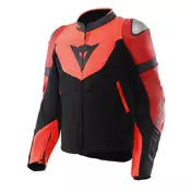 Dainese Iperattiva Leather мотокуртка Red Красный
