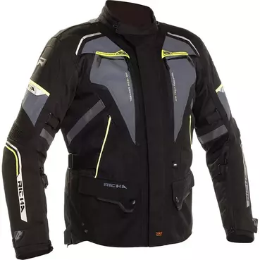 RICHA Infinity 2 Flare jacke Grey / Fluo Yellow