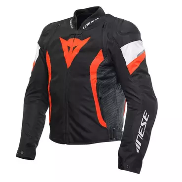 Dainese Avro 5 Tex мотокуртка Black Red Fluo Красный