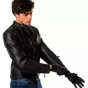 Spidi Roadrunner Leather мотокуртка Черный
