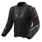 REVIT Mantis 3 H2O lederjacke Красно-черный