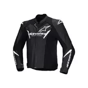Alpinestars Faster V3 Airflow Leather мотокуртка White Белый