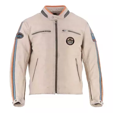 HELSTONS Ace 10 Ans lederjacke Бежевый