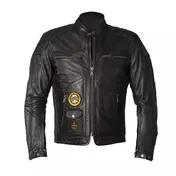 Helstons Tracker Leather мотокуртка Black Черный
