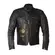 Helstons Tracker Leather мотокуртка Black Черный
